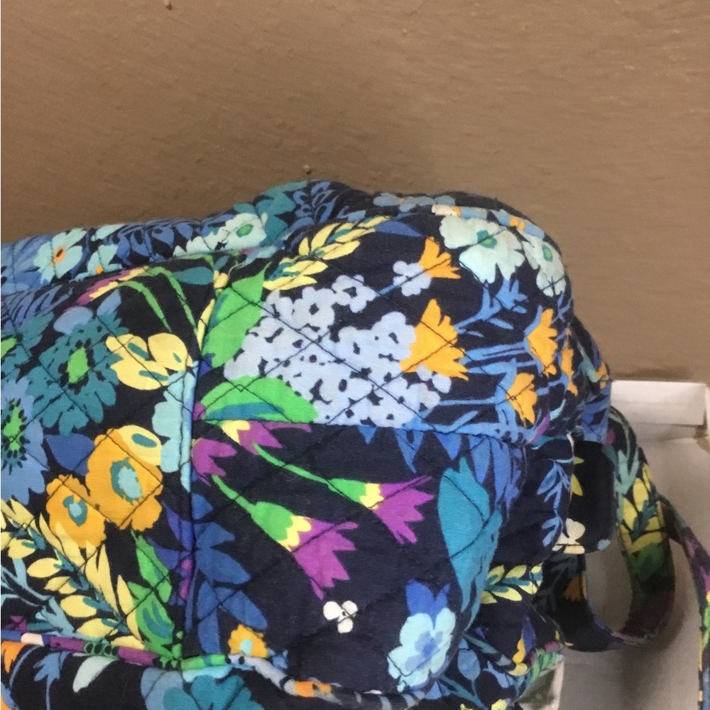 VERA BRADLEY BLUE FLORAL BAG - Picture 11 of 16